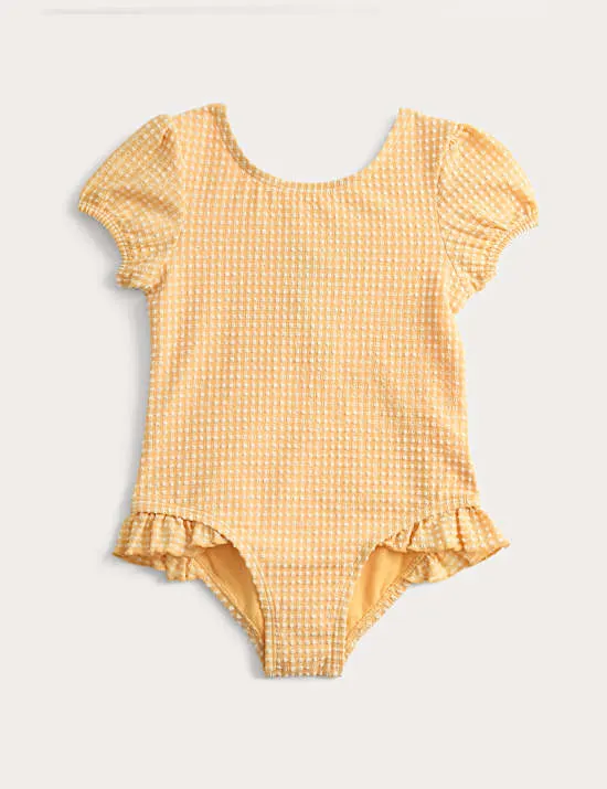 Gingham Swimsuit (2-8 Yrs)