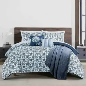 Nautica Floral Bay 10 Piece Bed Set