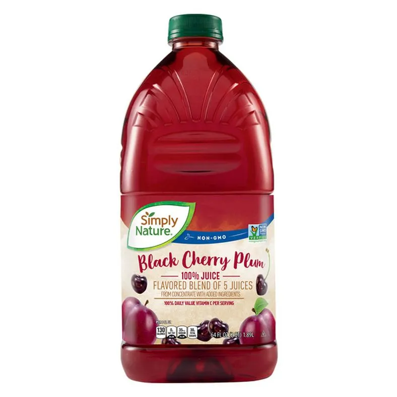 Simply Nature Black Cherry Plum 100% Juice