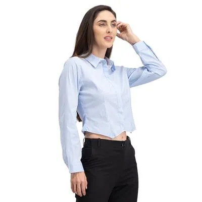 Blusa Mxstaza Mujer Diseño Con Rayas Verticales