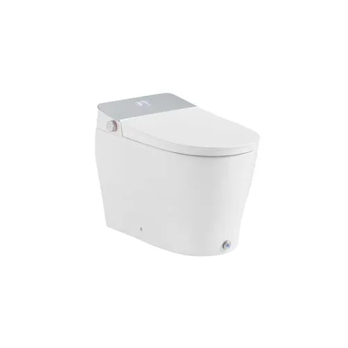 Ove Clarke Dual-Flush Hands-Free Smart Bidet Toilet in White with Built-in Tank
