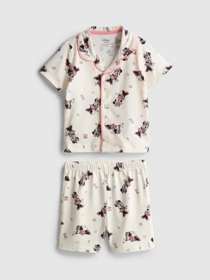 0–36 mois | Pyjama chemise et short Disney Minnie Mouse