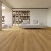 Sol pvc effet bois brut mat blond, Ep.3,5 + 1 mm de sous-couche intégrée - 122 x 18,2 cm