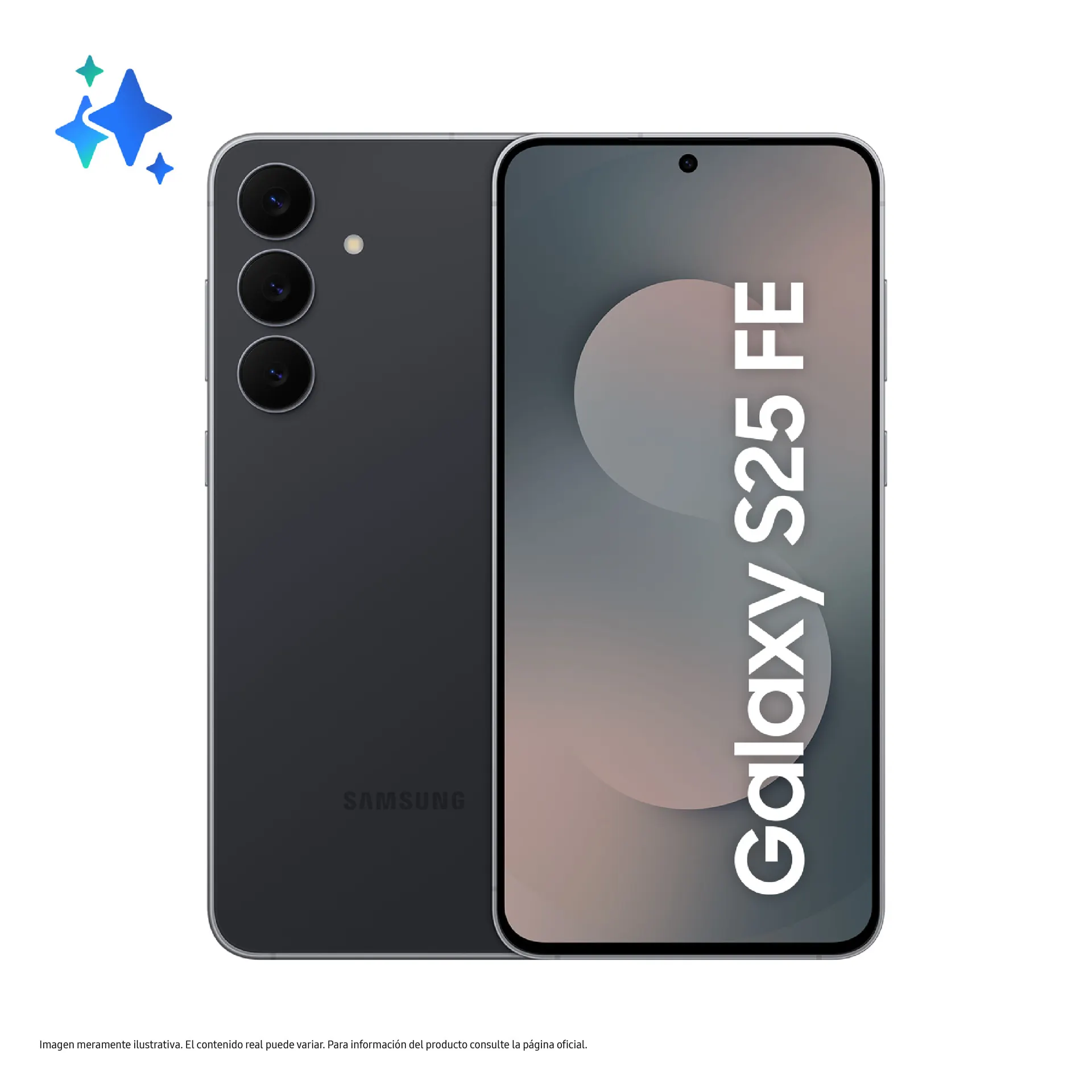 Celular Samsung Galaxy S25 Fe Jetblack 8/256gb 6.7''