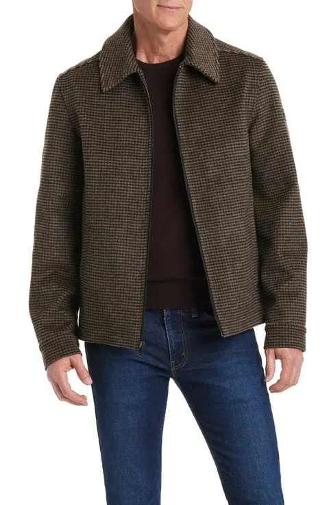 Plaid Flannel Zip Jacket