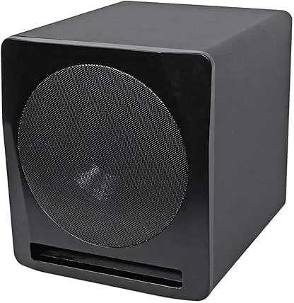 Rockville APM10B Active Studio Subwoofer in Black, 10"", 400…