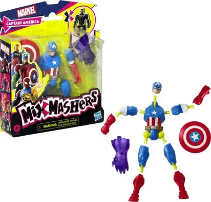 MIX MASHERS - AVENGERS - FIGURINE CAPTAIN AMERICA