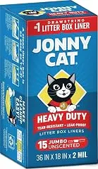 Jonny Cat Litter Box Liners Heavy Duty, Te…