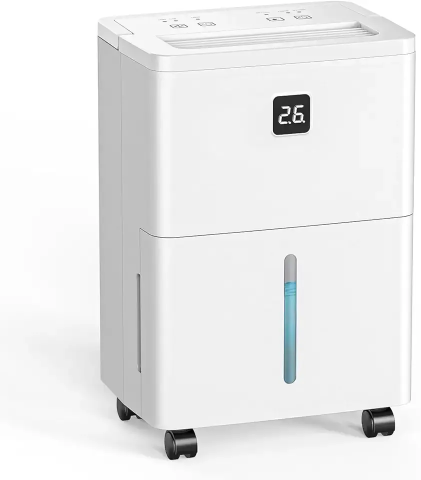 DEVERSE Max 25 Pints Dehumidifier for Home/Bedroom/Basement, 1500 Sq.Ft Coverage, with Drain Hose, Smart Humidity Control & Large Tank