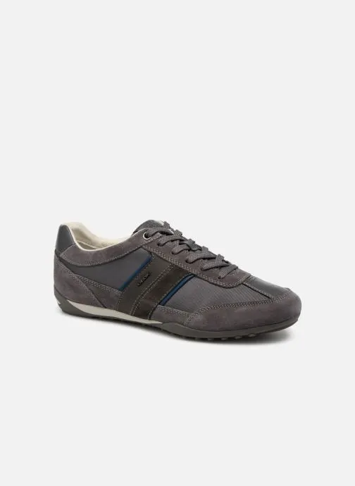 Lage sneakers U WELLS C U52T5C heren grijs