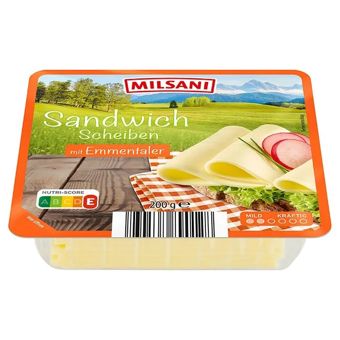 MILSANI Sandwich-Scheiben 200 g, Emmentaler