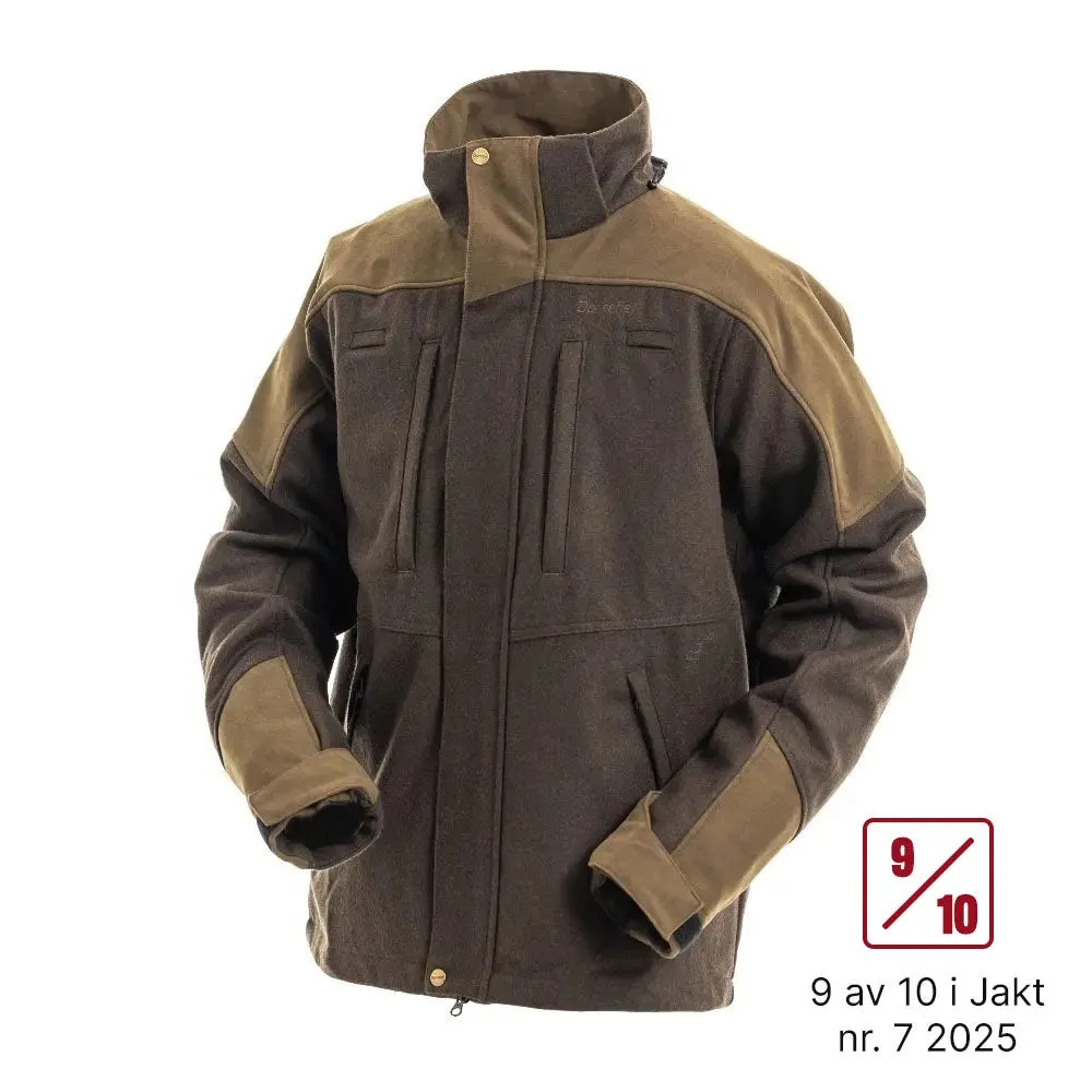 Vadmel jakke (M) herre - grønn