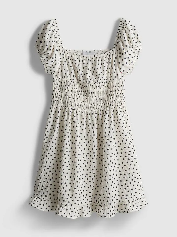 7–15 ans | Robe à manches bouffantes