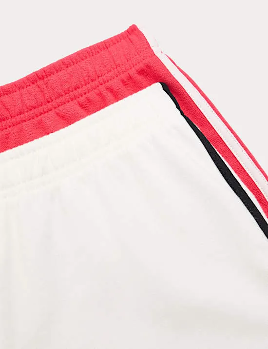 2er-Pack Laufshorts mit hohem Baumwollanteil (6–16 J.)