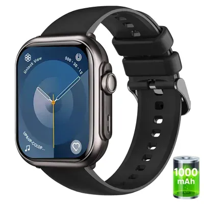 2026 1000mAh Akku Smartwatch Herren Damen 1.83 " AMOLED，Fitness Tracker,Herzfrequenz,SpO2, Schlafmonitor,120+ Sportmodi,für Android & iOS–Geschenkidee