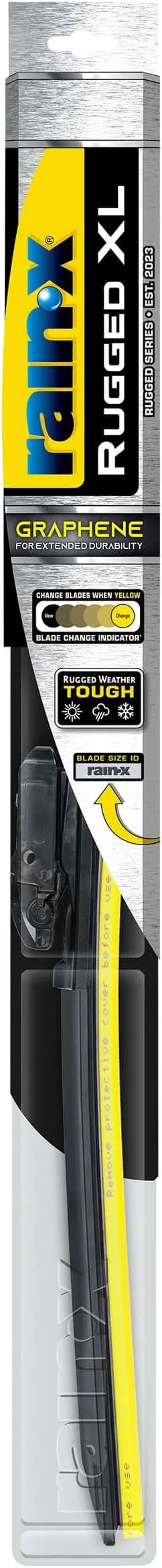 Rain-X 870422 Rugged XL Wiper Blade 22", Windshield…