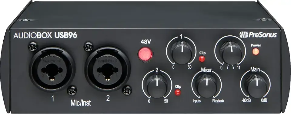 PreSonus AudioBox 96 25th Anniversary USB Audio Interface
