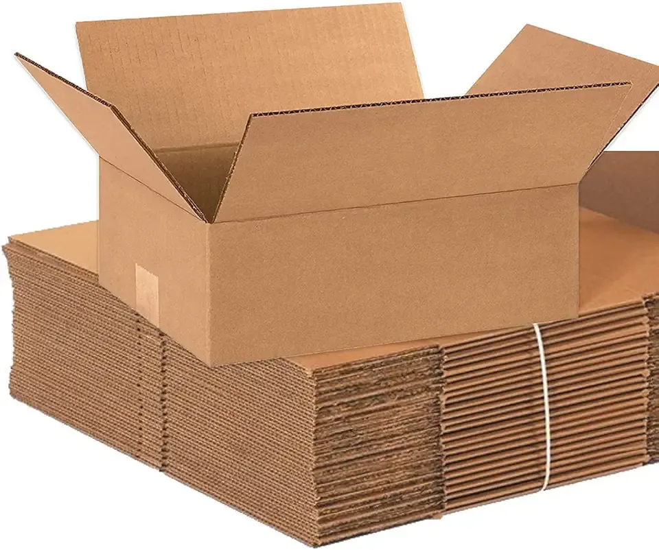 AVIDITI Shipping Boxes 12"L x 9"W x 4"H, 25-Pack | Small to Medium Corrugated Cardboard Box for Shoes, Moving, Mailing, Packing and Storage 12x9x4