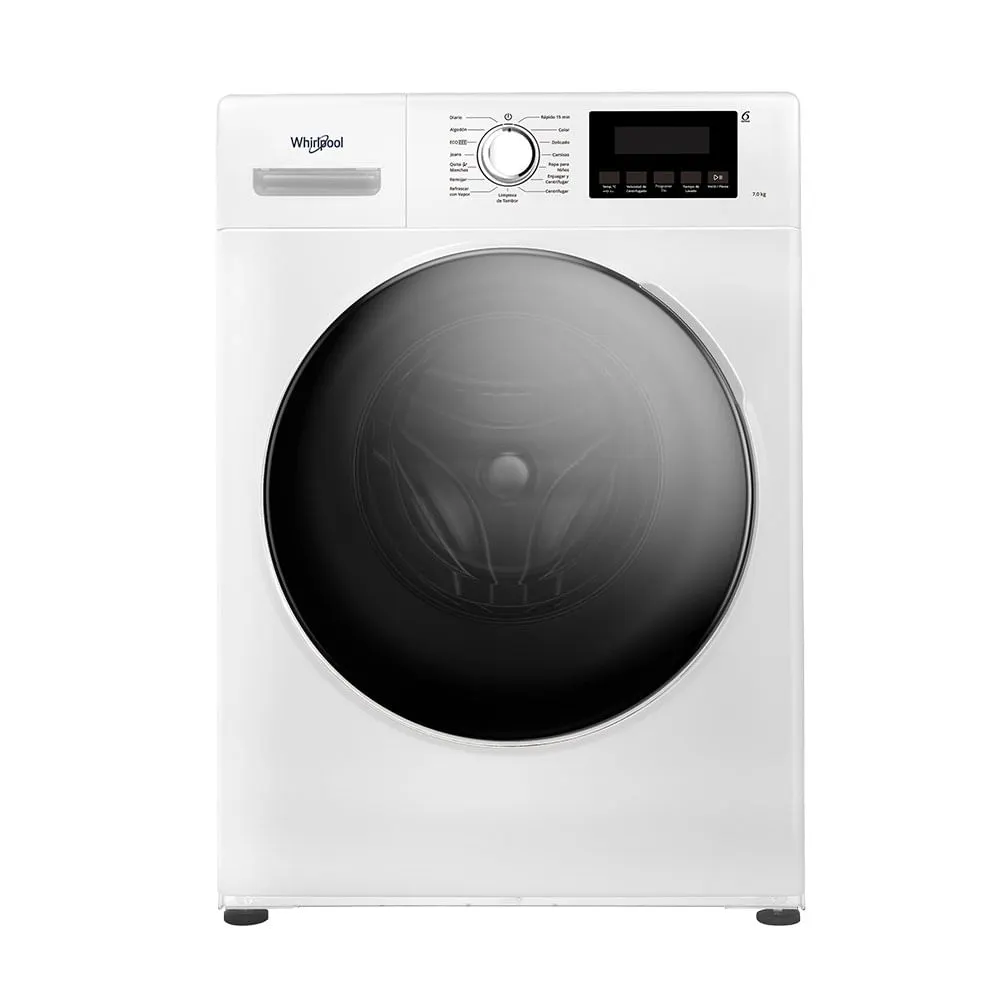 Lavarropas Whirlpool WNQ07AB 7kg 1300rpm CF blanco Inverter