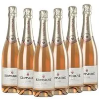 Sekt aus Moldawien Rosé halbtrocken - 6er Karton