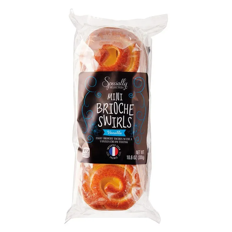 Specially Selected Mini Vanilla Brioche Swirl