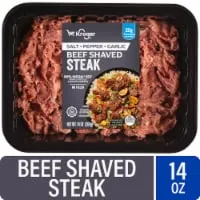 Kroger® Salt Pepper and Garlic Beef Shaved Steak