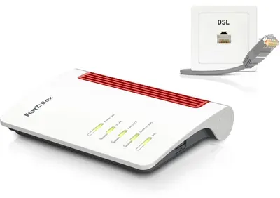 AVM FRITZ! Box 7530 WLAN AC+N Router (DSL/VDSL, 5GHz & 2,4 GHz, 300 MBit/s mit VDSL-Supervectoring 35b, ADSL) Mod-Nr: 20002839 - (generalüberholt)