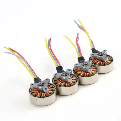 1/4 adet 1503 uçak fırçasız motor FPV yarış drone quadcopterRC elektrik motoru 4 eksenli uzaktan kumandalı uçaklar için