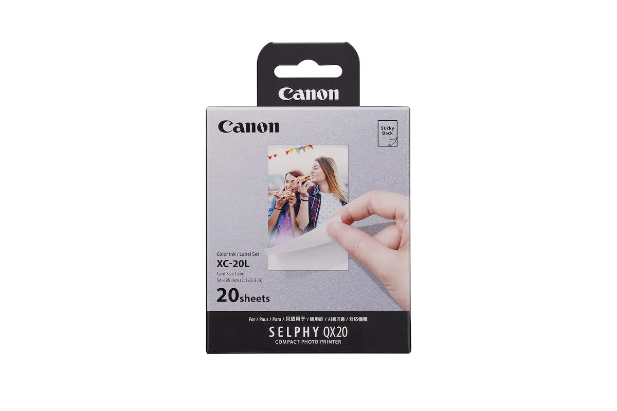 CANON - XC - 20L SET CARTA ED INCHIOSTRO PER QX20