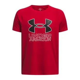 T-shirt à imprimé UA Tech Hybrid pour enfant