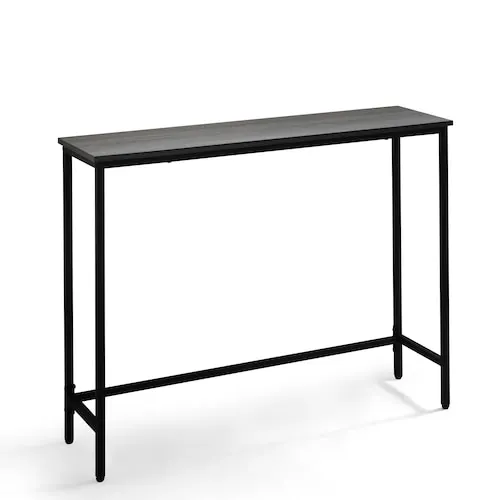 41-Inch Grey Console/Sofa Table for Entryway, Hallway, Living Room