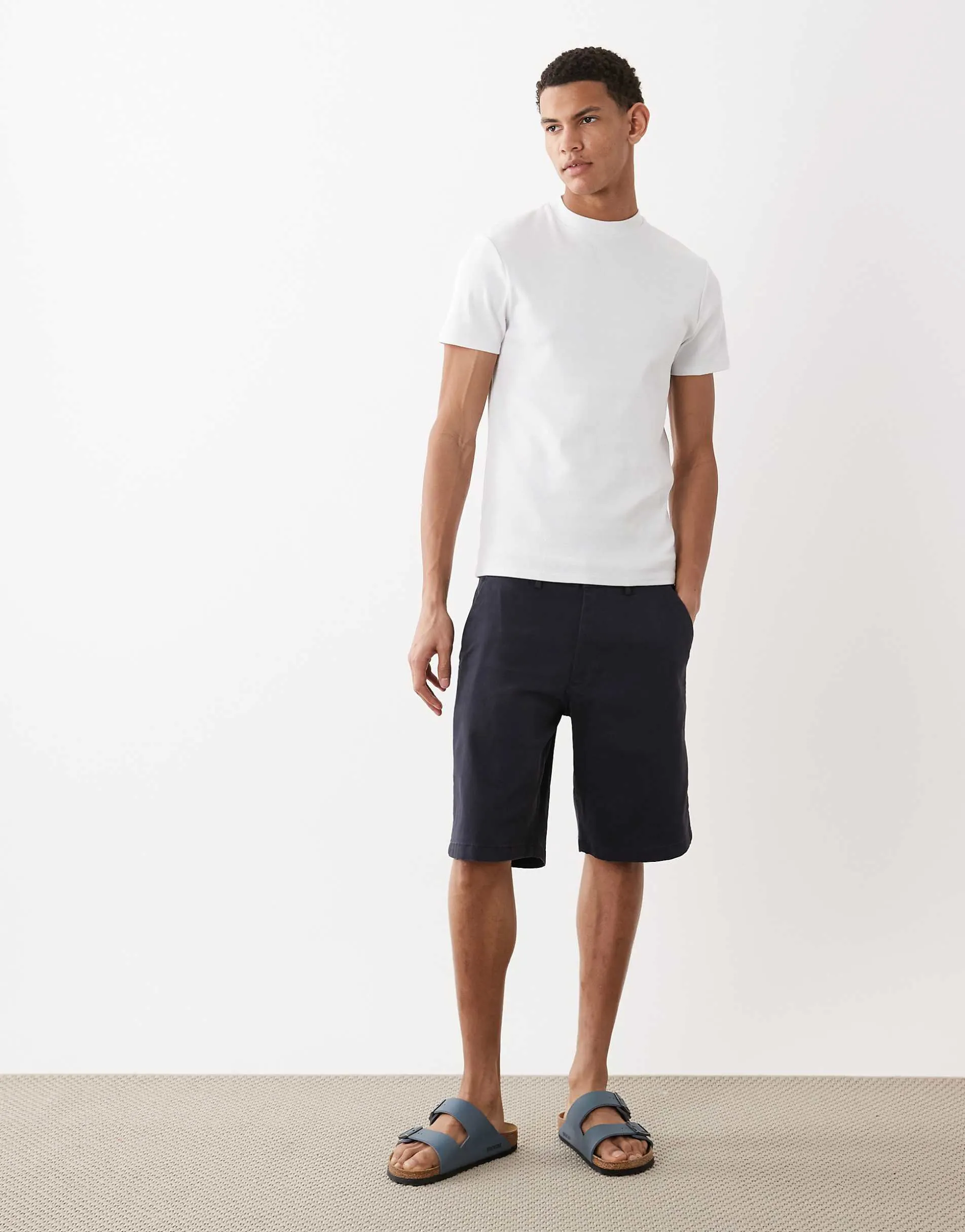 Jack & Jones chino shorts in navy