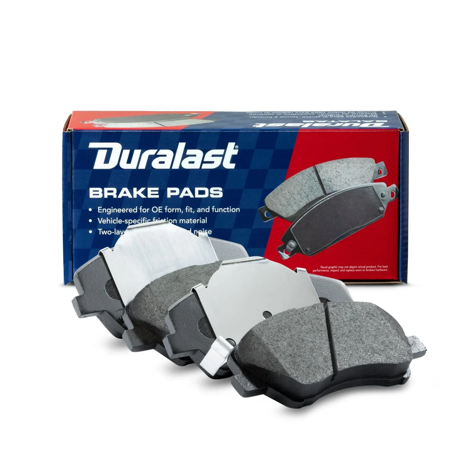 Balatas Duralast de Cerámica D2190