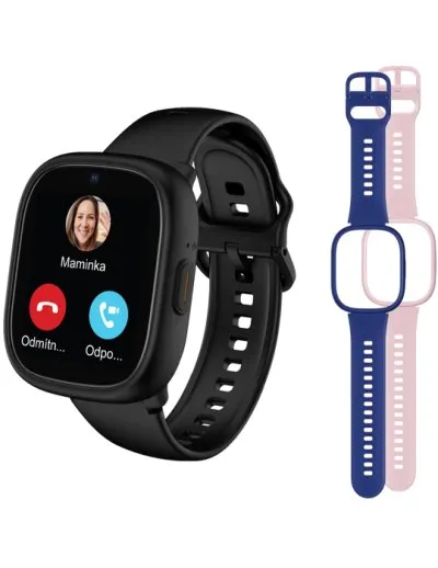 Hodinky Lamax WatchY4 Plus, černá