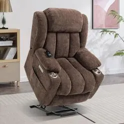 Trustyue Power Lift Chair With Full-Body Massage And Heat, Electric Recliner Chairs ...