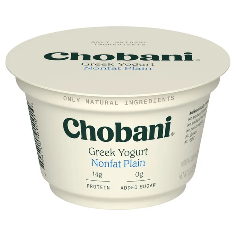 Chobani Plain Nonfat Greek Yogurt