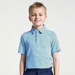 Walter Hagen Boys' Performance 11 Printed Polo