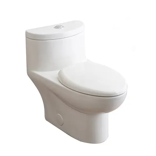 American Standard Tofino 4.1/6.0 LPF Dual Flush Standard Height Concealed One-Piece Toilet in White