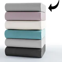 Interlock Doppeljersey-Spannbetttuch - ca. 140 - 160 x 200 cm