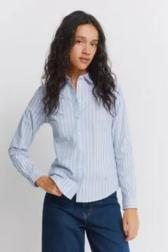 Camisa Oxford algodón