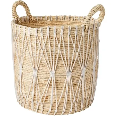Medium Boho Storage Basket