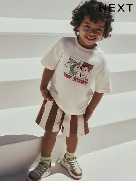 Ecru Toy Story T-Shirt and Shorts Set (3mths-8yrs)