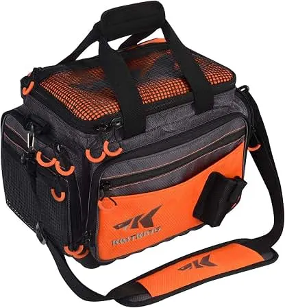 KastKing Bait Boss Tackle Bag, Saltwater Resistant Fishing B…