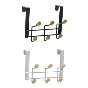 Appendiabiti da Porta con 6 Ganci