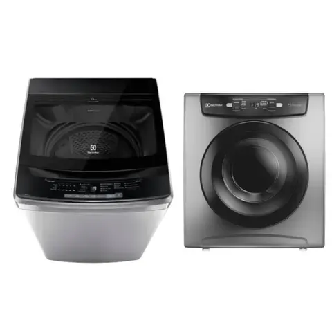 Centro de lavado Electrolux Lavadora 13kg EWIW13F2USVG + Secadora de ropa 7Kg EDEJ07D2JSYG