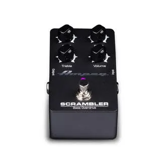 AMPEG SCRAMBLER BASS OVERDRIVE EFFECT PEDAL 99-040-4021
