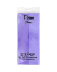 321 Party! Gift Tissue Paper, Purple, 8 ct