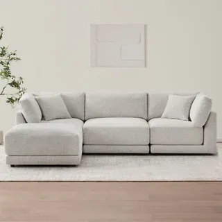 Dayna 4-piece Fabric Modular Sectional