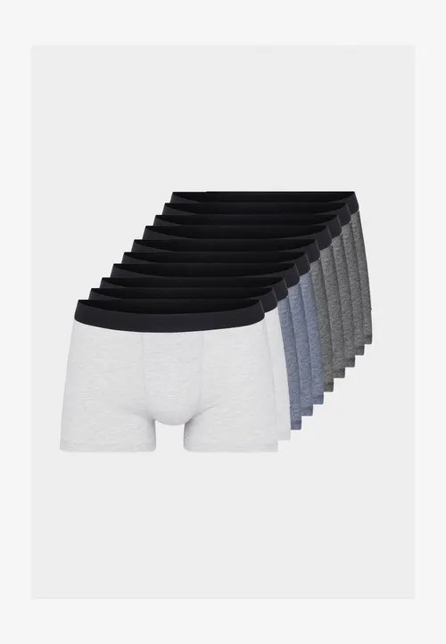 10 PACK - Bokserbriefs - black/grey/navy
