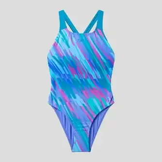 Speedo Girls All Over Powerback Swimsuit